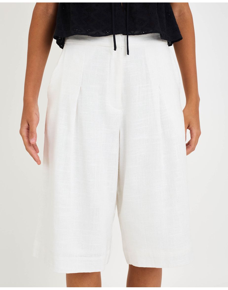 Bermuda linho zen  off-white