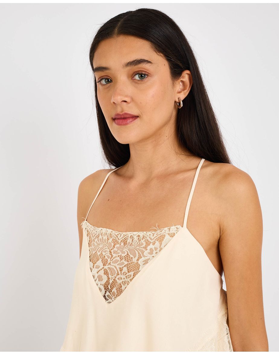 Blusa nay era bege claro