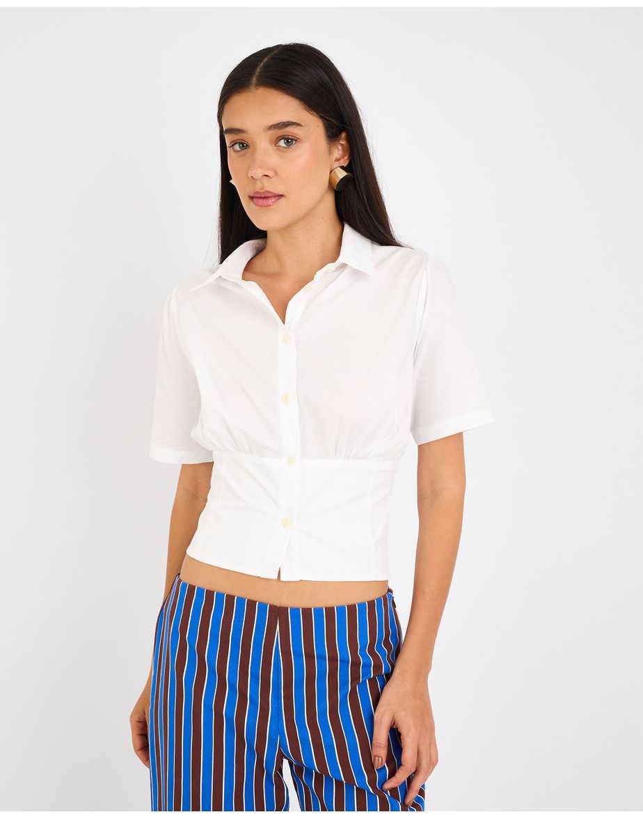 Camisa mg curta cay branco