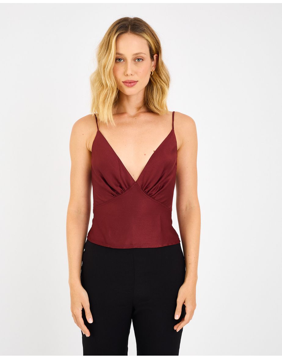 Blusa bojo joy marrom
