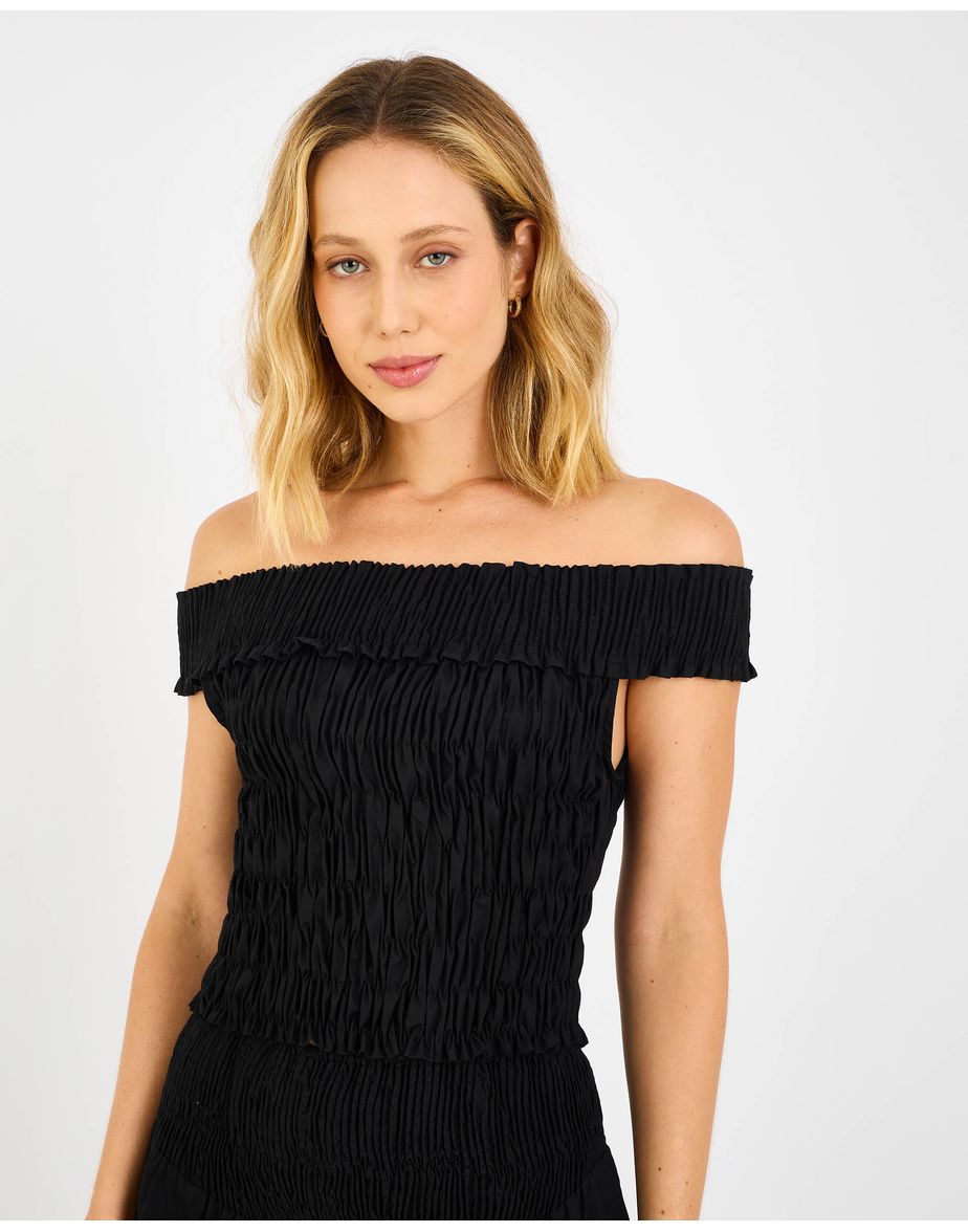 Top lastex joy  preto