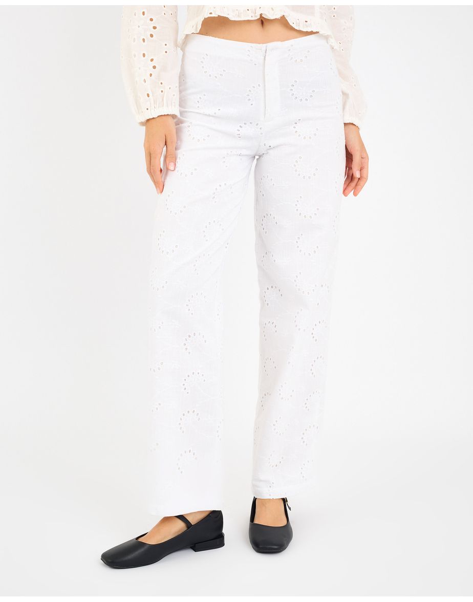 Calça laise joy off-white