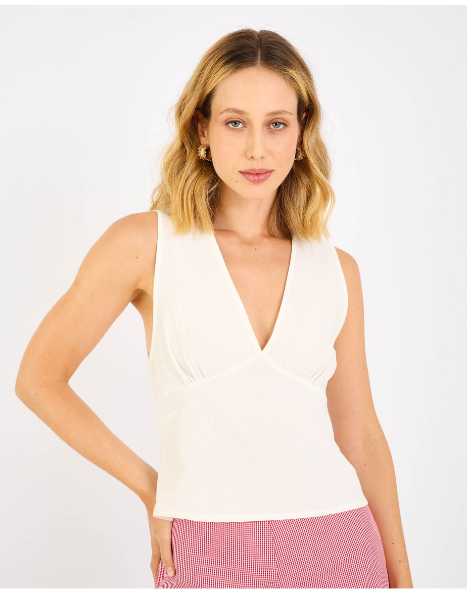 Camiseta triangulo joy  off-white