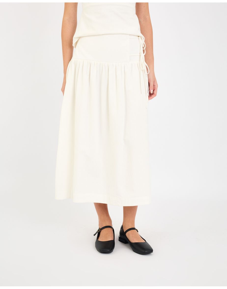 Saia longa liz off-white