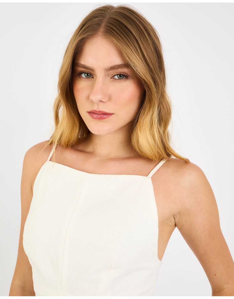 Camiseta reta liz off-white