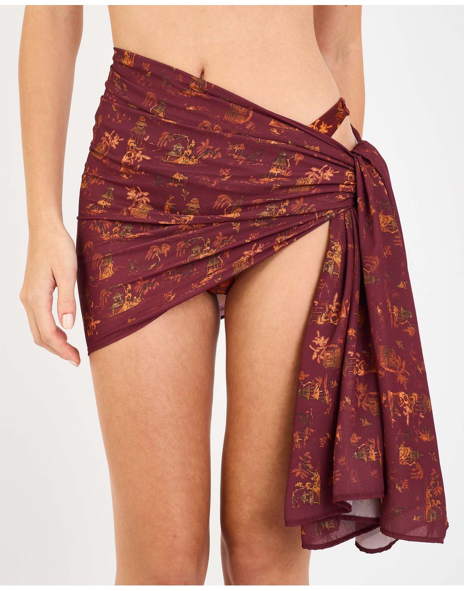 Lenço estampa kiara gracie estampado
