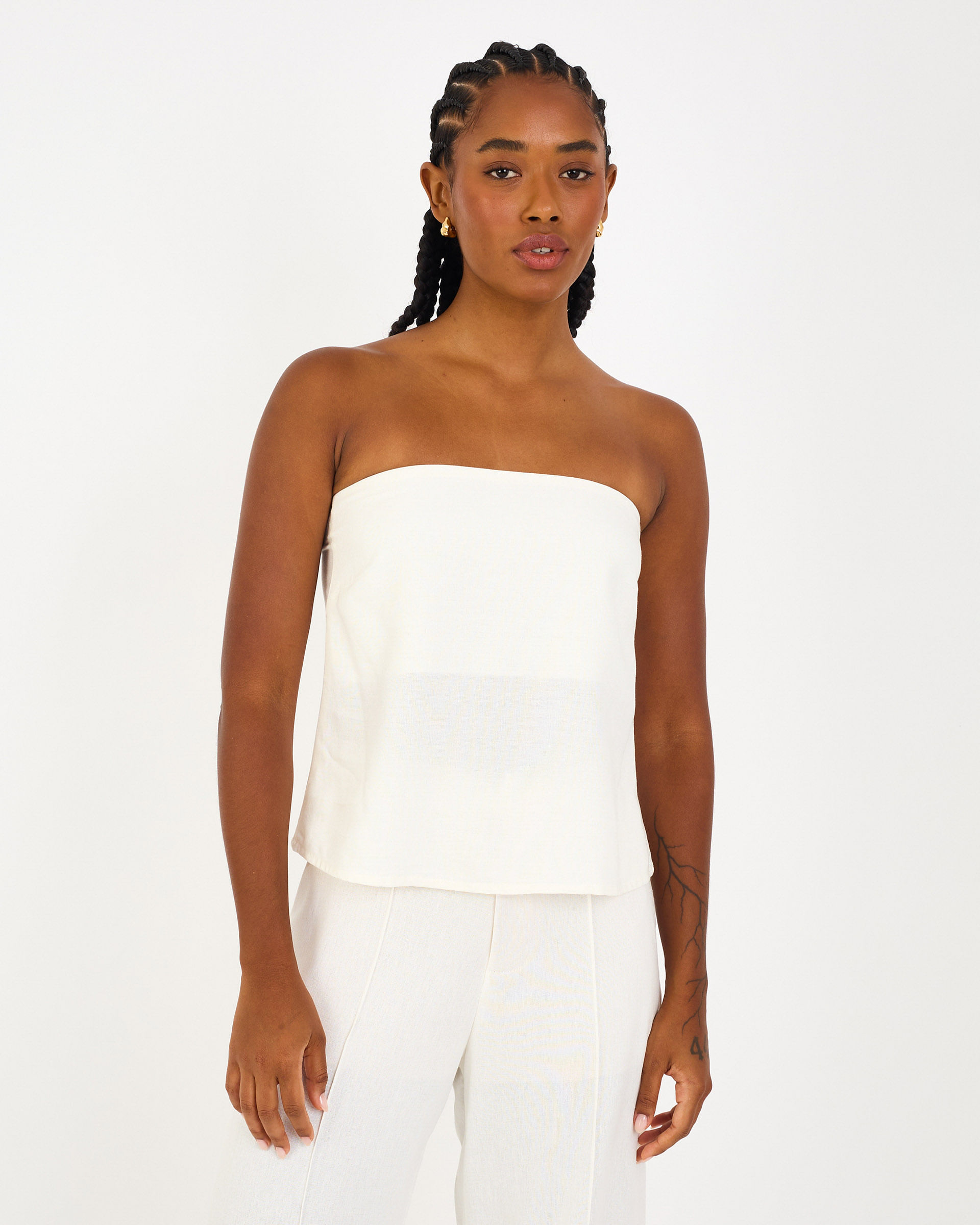 Blusa georgette geo azul feminino | Loja Três