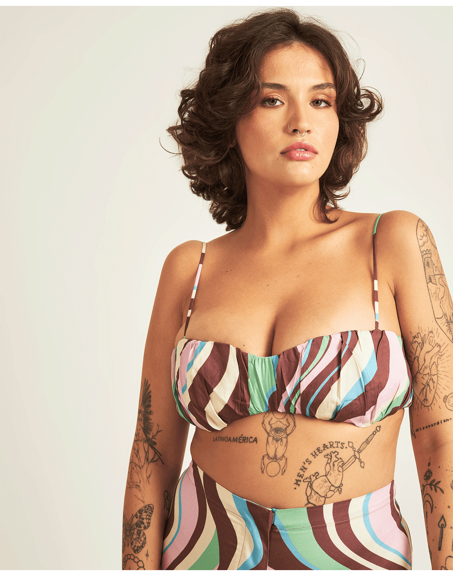Top estampado cloe estampado