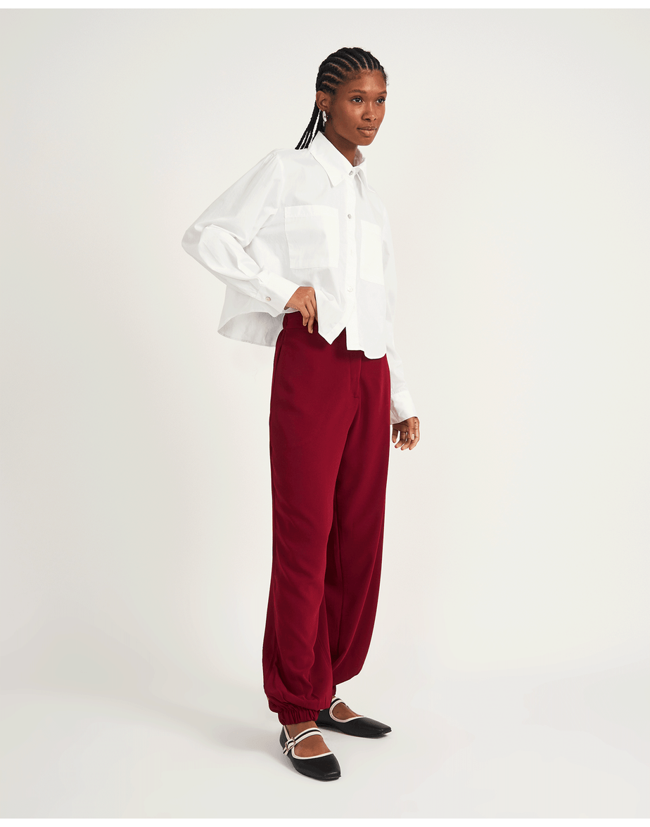 Calça jogging gun vinho