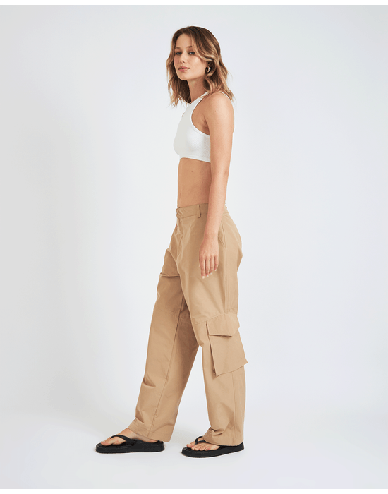 Calça techno wes bege